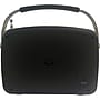 Supersonic Retro Portable Bluetooth Speaker, Black, (SC-1201BT-BLK)~#|#~5AA66229-ECE8-45C3-8EC1F2C6AF7B2E96_sc7