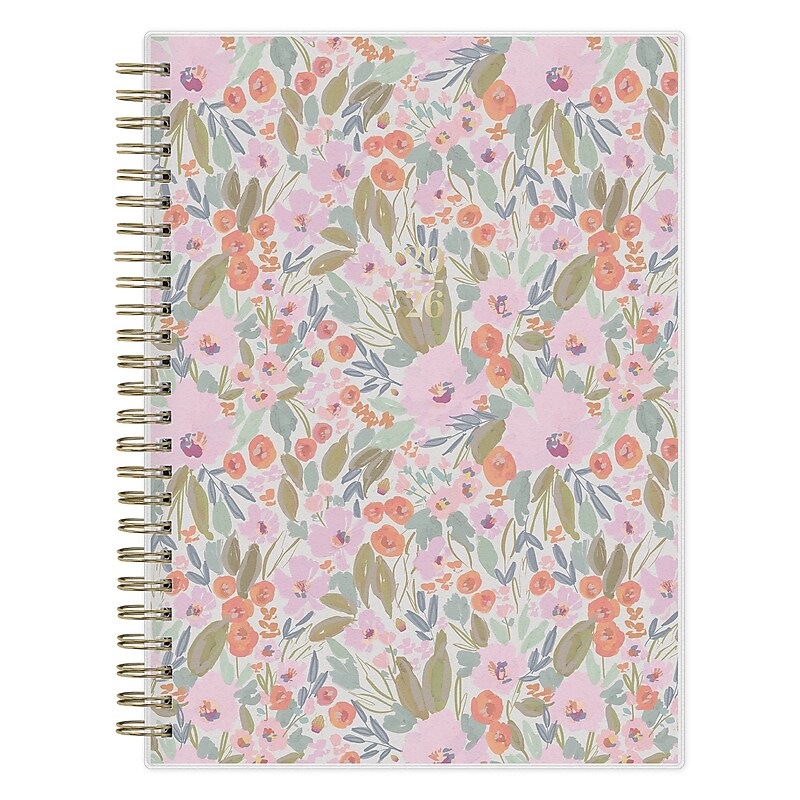 2026 Blue Sky Jungle x 5.875" Weekly & Monthly, Plastic Cover (158056) image 1