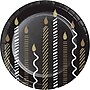 Creative Converting Golden Wishes Dessert Paper Plates, Black/Gold, 32/Pack (DTC365090PLT)~#|#~5AA99C07-0F8F-43CA-9A0E241A4EA008E4_sc7