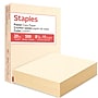 Staples Pastel 30% Recycled Color Copy Paper, 20 lbs., 8.5" x 11", Cream, 500/Ream (14789)~#|#~5AAB9FAB-FF85-46D5-9DD1A0928DCCA71E_sc7