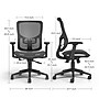 Staples Kroy Ergonomic Mesh Swivel Task Chair, Black (UN59456)~#|#~5AAC51D0-3478-4437-9338558DAD90BFE1_sc7