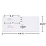 Staples Laser Security Tinted Double Window Envelopes, 3 5/8" x 8 7/8", Wove White, 500/Box (ST394062-CC)~#|#~5AAD0814-D6BB-41EA-90FA3CCD329DD137_sc7