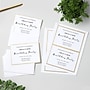 Avery Laser/Inkjet Invitation Cards, 5" x 7", White/Gold, 30 Cards & Envelopes/Pack (3325)~#|#~5AB1917C-4B84-4DCF-B513AD714FAEF59A_sc7