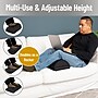 Mind Reader Air-Cloud Memory Foam Under Desk Footrest, Black (FTMESH-BLK)~#|#~5AB7088A-E74D-44AD-A4EC397CC30BDB7A_sc7
