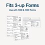 Adams 2025 1099 Tax Envelopes, 3-Up Format, Double-Window, Security Tinted, Peel & Seal, White, 25/Pack (STAX3-25)~#|#~5ABAA598-5049-4699-86C470B3D14C9781_sc7