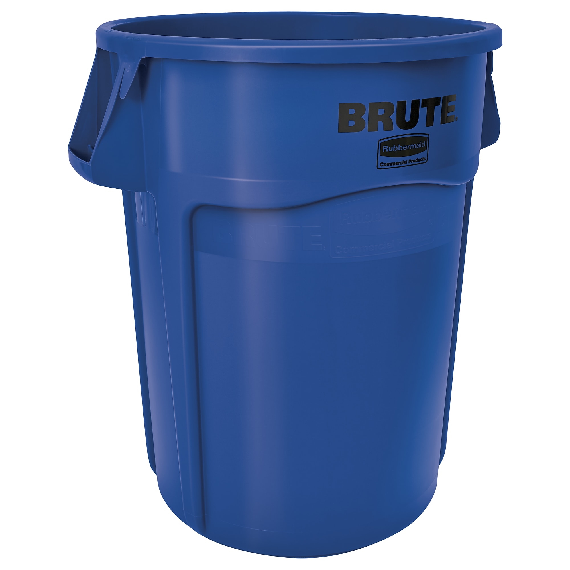 Rubbermaid Brute Outdoor Trash Can, Blue Resin, 44 Gal. (FG264360BLUE) Sansujyuku sansujyuku.com