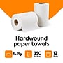 Coastwide Professional Hardwound Paper Towels, 1-Ply, 350 ft./Roll, 12 Rolls/Carton~#|#~5AC0E2E8-4A2C-4BF8-B0489332DF7D4DEF_sc7