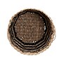Household Essentials Multi Black Band Wicker Basket with Handles, Light Beige/Black (ML-6725)~#|#~5AC2D41E-3A08-41FB-BC16BE280AF93A34_sc7