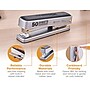 Bostitch Office Titan Heavy Duty Desktop Stapler, 50-Sheet Capacity, Staples Included, Silver (B615-SLV-VP)~#|#~5AC55935-D54F-4787-98C9EBB623BF5A8A_sc7
