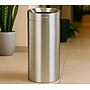 Alpine Industries Stainless Steel Trash Can with Open Lid, 27 Gallon, Silver (ALP475-27)~#|#~5AC6D7C6-6571-42AA-B1D91A20B1EB6F66_sc7