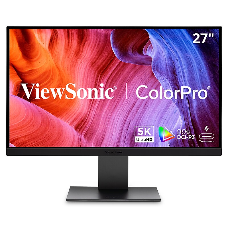 ViewSonic ColorPro 27" LED 5K Monitor, 75Hz, Black (VP2788-5K) image 1