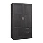 Sauder Select 71"H Storage Armoire, 2 Drawers, Raven Oak (446895)~#|#~5AC83C01-8E65-4811-B196454F0A3E505D_sc7