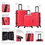 InUSA Vasty 3-Piece Hardside Spinner Luggage Set, TSA Checkpoint Friendly, Red (IUVASSML-RED)~#|#~5AC8B826-5F9E-4714-9735FA5B9F7180D6_sc7