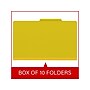 Medical Arts Press Pressboard Classification Folder, 2 Dividers, 2" Expansion, Legal Size, Yellow, 10/Box (DV-T52-26-3YLW)~#|#~5AD19C5B-458E-4A02-909A4F688C7D0CD6_sc7