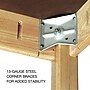 Diversified Woodcrafts Rectangular Science Lab Table, 54" x 24", Light Hardwood (P7206M30N)~#|#~5AD60327-62C3-4A19-B05E958098001A60_sc7