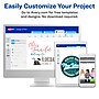 Avery Laser/Inkjet Multipurpose Printable Sticker Project Paper, 8.5" x 11", Glossy Clear, 7 Stickers/Pack (4397)~#|#~5AD68BB6-58EC-494C-B4C338895D65B348_sc7