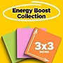 Post-it Super Sticky Notes, 3" x 3", Energy Boost Collection, 45 Sheets/Pad, 4 Pads/Pack (3221-SSAU)~#|#~5AD74E5B-EE99-4F9A-ADA070635E4A9CA6_sc7