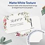 Avery Rectangle Scalloped Edge Matte Blank Card, White, 50/Pack (19479399806)~#|#~5AD801D8-54BE-4C6F-B66B83AEB0C4B829_sc7