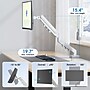 FlexiSpot MA1 Single Adjustable Arm, Up to 32" Monitor, White (MA1W-S-DP)~#|#~5AD9EBE7-D217-4D77-A02C7FD0369A8D2B_sc7