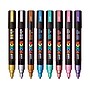 POSCA PC-5M Metallic Water Based Paint Marker, Medium Bullet Tip, Assorted Colors, 8/Set (UBCPC5M8CMETALLIC)~#|#~5ADA8FA7-65C0-49EB-A162F92E99335646_sc7
