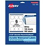 Avery Laser/Inkjet Decorative Edge Waterproof Multipurpose Labels, 2.5"  x 2.5", White, 900/Box (94516)~#|#~5ADC47D5-0389-4ED2-A8BF01CB5DC58404_sc7