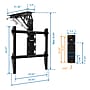 Mount-It! Motorized Ceiling TV Mount, 88 lbs. Max., Black (MI-4226BLK)~#|#~5AEA927E-C072-4245-B48EB98594A43816_sc7