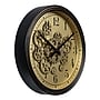 La Crosse Clock 15-Inch Quartz Analog Wall Clock with Moving Gears (404-3439)~#|#~5AF94616-D0EC-42B7-815F6809837EB6CE_sc7