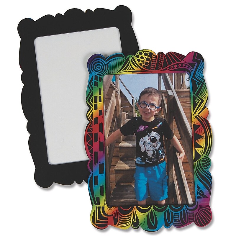 S&S Scratch Artist Magnetic Frames, 12/Pack (PE2184) image 1