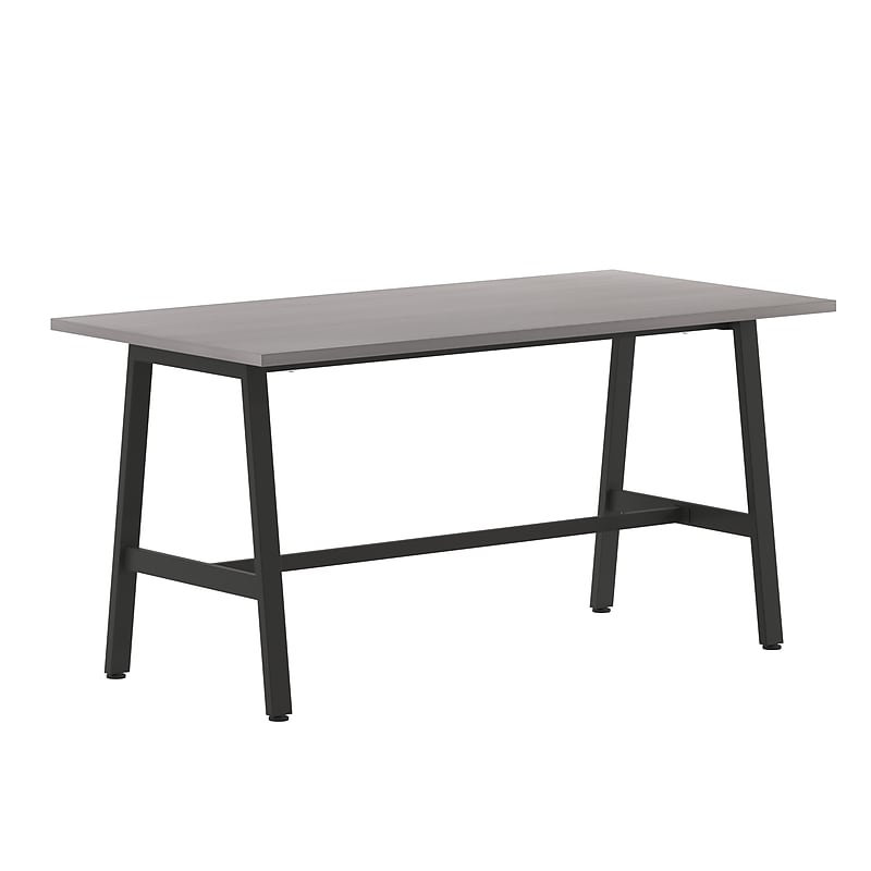 Flash Furniture Redmond 60"W x 30"D Conference Table, Laminate, Gray Oak (MTM6030LTGRYABF) image 1