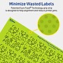 Avery Laser/Inkjet Multipurpose Square Labels, 2-1/8" x 2-1/8", Bright Green, 240/Pack (94105)~#|#~5AFE4174-1543-44BF-86A905C91991A7F7_sc7