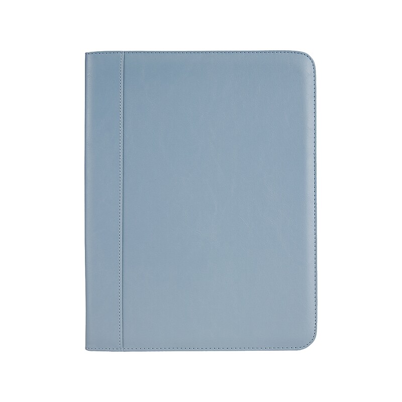 Bond Street Vegan Leather Writing Case with Zipper Closure, Blue (WRC5043BS-BDUSK) image 1