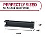 Command Power Strip Holder, Black (17310BLK-ES)~#|#~5B094EF9-8D42-46EC-9797D3D9A4FE121D_sc7