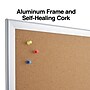 Staples Cork Bulletin Board, Aluminum Frame, 3'W x 2'H (28335-CC)~#|#~5B0AFDD5-1251-4F04-9B2802E3A4C403EE_sc7
