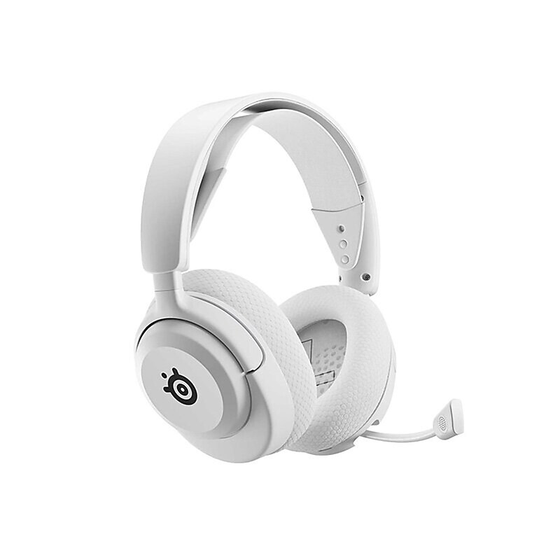 SteelSeries Arctis Nova 5 Wired/Wireless Noise Canceling Bluetooth Stereo Gaming Headset, USB-C, White (61671) image 1