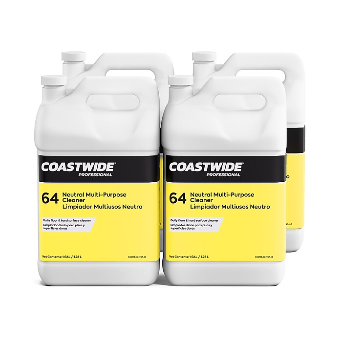 Coastwide Professional Multi-Purpose Neutral Cleaner 64, 3.78L, 4