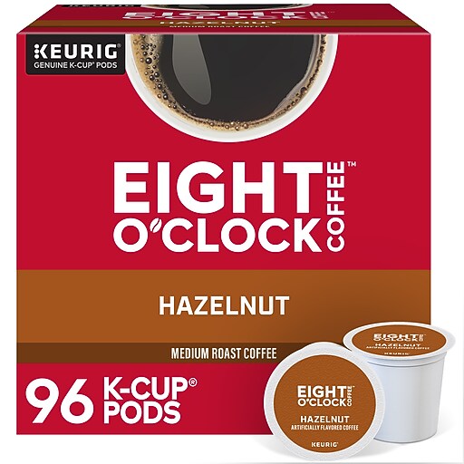 Eight O'Clock Hazelnut Coffee Keurig® K-Cup® Pods, Medium Roast