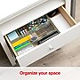 Staples 6-Compartment Metal Mesh Drawer Organizer, Sage Green (ST63846)~#|#~5B129797-1A18-4680-828A0286F4517298_sc7