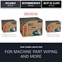 WypAll PowerClean X80 Fabric Cleaning Wipers, 16.8" x 12.5", Blue, 160 Wipers/Box, 160/Carton (41041)~#|#~5B161645-3E06-4521-87E2FACC64137EE9_sc7