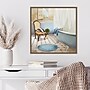 Amanti Art Sundance Bath I by Elizabeth Medley Framed Canvas Wall Art Print, 22" x 22" (A42678299387)~#|#~5B17E6C2-E190-4472-A9FBD5A3F696B418_sc7