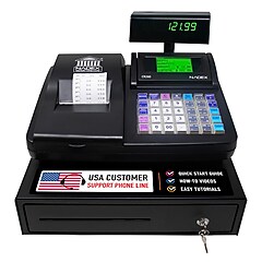Royal Alpha2000ML Cash Register, Black (89396T) | Staples