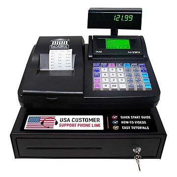 Royal 520DX Cash Register, Black (89395U) | Staples