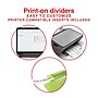 Staples Large Tab Plastic Insertable Pocket Dividers, 5-Tabs, Multicolor (ST62979)~#|#~5B1B78DA-862C-4AE3-BBB7572C7B3AC9B8_sc7