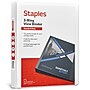 Staples 1/2" 3-Ring View Binder, D-Ring, White (55404/26426)~#|#~5B219C62-E640-4B6F-B026CF61A6912D52_sc7