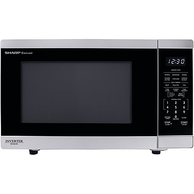 Sharp 1.4 Cu. Ft. Countertop Microwave, Stainless Steel (ZSMC1464KS) Simolary simolary.com