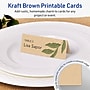 Avery Integrated Cards, 1-7/16" x 3.75", Matte Kraft Brown, 150/Pack (95289)~#|#~5B2B5B8D-E34E-4A79-97FCCD678AE7D463_sc7