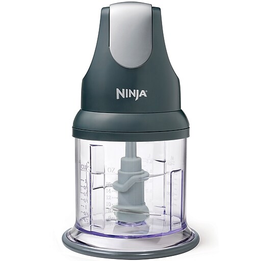 ぽんじり Ninja Express Chop Blender, Gray (NJ100GR) | Staples