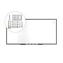 TRU RED™ Magnetic Steel Dry Erase Board, Black Frame, 8' x 4' (TR61183)~#|#~5B327B40-DBB8-48C3-B2DE8B427C2CFDE1_sc7