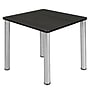 Regency Kee Square Laminate Breakroom Table, 30"D x 30"W, Ash Grey/Chrome (TB3030AGBPCM)~#|#~5B328A9B-EA1D-4598-A461592218B5EC30_sc7