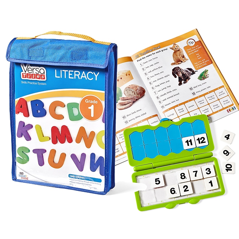 hand2mind VersaTiles Grade 1 Literacy Take Along Pack (H2M-85867) image 1
