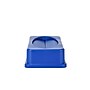 Alpine Industries Polypropylene Recycling Bin, 23 Gallon, Blue (477-R-BLU-PKG2)~#|#~5B38EE7D-2ADE-47CE-A165A64C7EB35DA0_sc7
